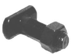 LEAF SPRING T-BOLT WITH NUT (SHORT)