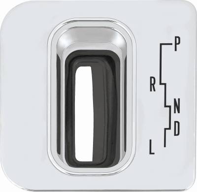 CONSOLE SHIFT PLATE - AUTOMATIC (POWERGLIDE)