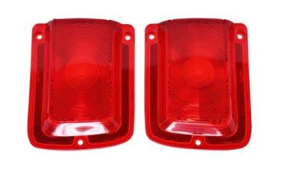 TAIL LIGHT LENS WITHOUT CHROME TRIM