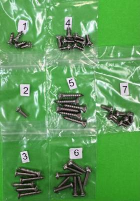 EXTERIOR TRIM SCREW KIT