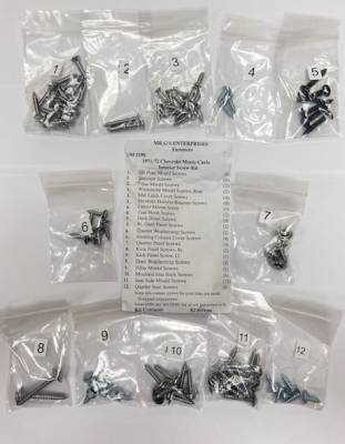 INTERIOR TRIM SCREW KIT