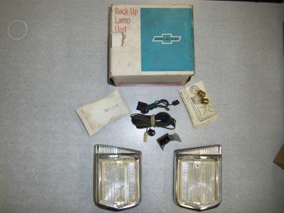 GM Restoration Parts - 1965 Chevy II Nova Back Up Lamp Unit - NOS