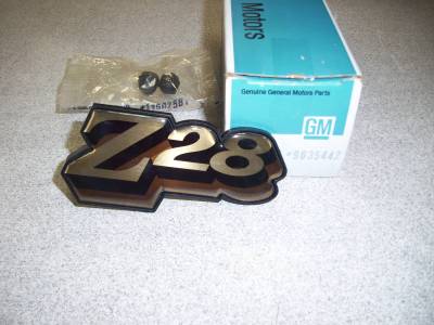 1978 CAMARO "Z-28" FUEL EMB - NOS GM9635442