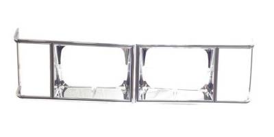 HEADLIGHT BEZELS  CHROME