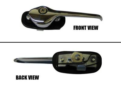 CONVERTIBLE TOP LATCH DOWN HANDLE