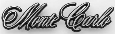 REAR EMBLEM SCRIPT - MONTE CARLO