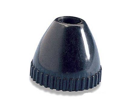 ANTENNA NUT - FRONT (BLACK PLASTIC)