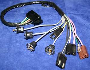 CONSOLE GAUGE HARNESS WITH FACTORY GAUGES