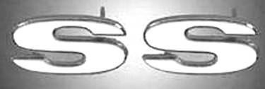 FENDER EMBLEM - SS  (ONE SIDE)