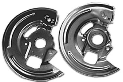 FRONT DISC BRAKE BACKING PLATES