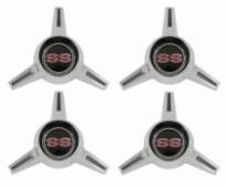 WHEEL COVER SPINNERS WITH RETAINERS