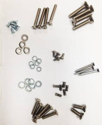 SCREW KIT - WINDSHIELD FRAME MOLDINGS & HDW