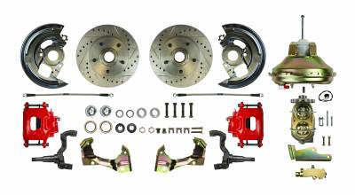 POWER FRONT DISC CONVERSION WITH SHOW'N GO TRIM PACKAGE RED