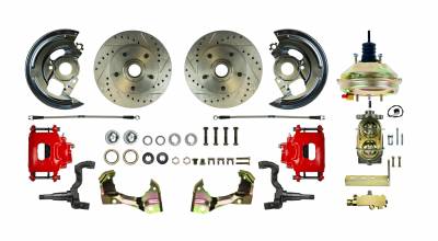 POWER FRONT DISC CONVERSION SHOW'N GO TRIM PACKAGE (RED)