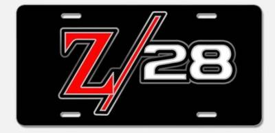 LICENSE PLATE - Z-28