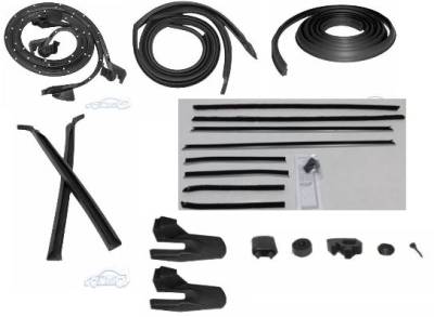 WEATHERSTRIP KIT - 7 PIECES