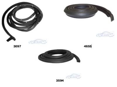 WEATHERSTRIP KIT - 3 PIECE