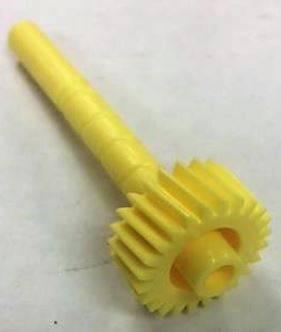 SPEEDOMETER GEAR - YELLOW WITH 24 TEETH