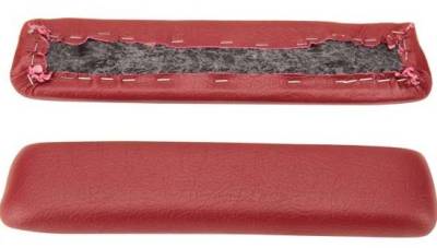 FRONT ARM REST PADS - RED