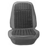 SEAT COVERS FRONT BUCKETS DELUXE INTERIOR WITH  HOUNDSTOOTH CLOTH INSERTS