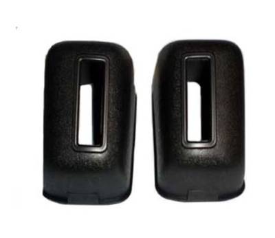 SEAT BELT RETRACTOR COVERS - DELUXE BELTS