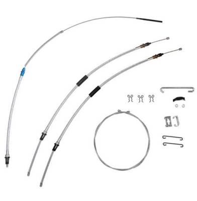 BRAKE CABLE SET (WITH HARDWARE)