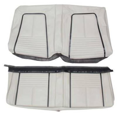 SEAT COVERS REAR STATIONARY SEAT HT/CONVERTIBLE DELUKE INTERIOR