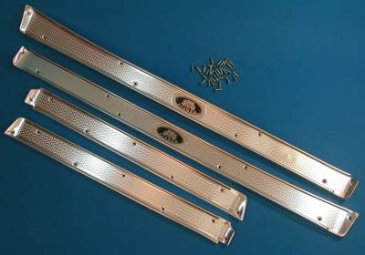 DOOR SILL PLATES WITH SCREWS