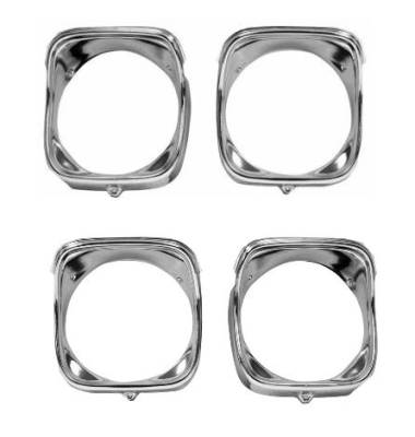 HEADLIGHT BEZELS - INNER & OUTER