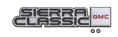 DASH PANEL EMBLEM - SIERRA CLASSIC