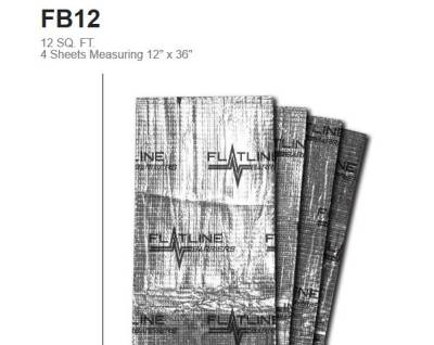 FLATLINE BARRIER FB12 - UNIVERSAL INSULATION AND SOUND DAMPENING KIT