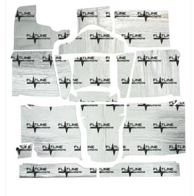 FLOOR INSULATION AND SOUND DAMPENING KIT (LOW TUNNEL) FLATLINE BARRIERS TABT4018