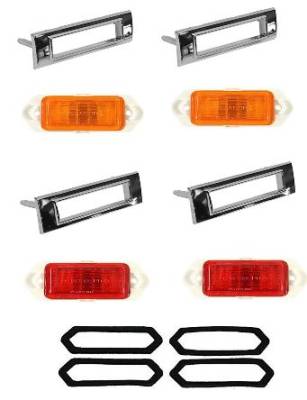 MARKER LIGHT ASSEMBLY SET (DOES FRONT & REAR)