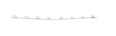 TRUNK EMBLEM - CHEVELLE