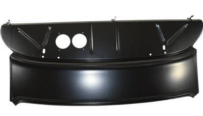 DECK LID FILLER PANEL WITH PACKAGE TRAY