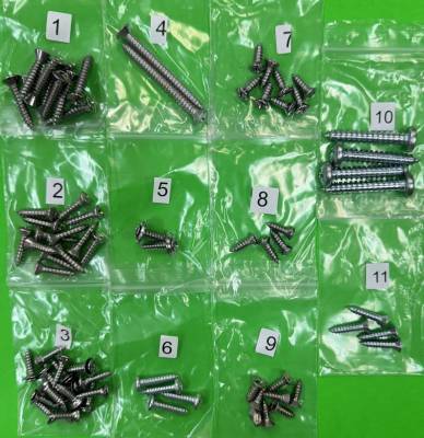 INTERIOR TRIM SCREW KIT