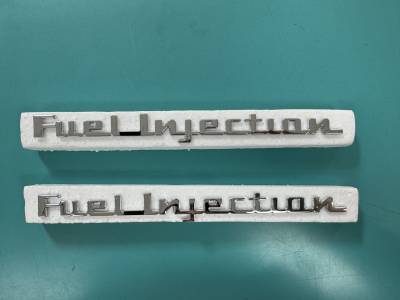 FENDER EMBLEMS - FUEL INJECTION