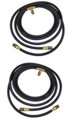 HYDRAULIC HOSE KIT (black rubber)