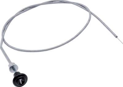 THROTTLE CABLE AND KNOB (BLACK)