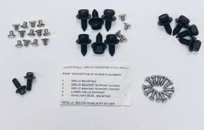 GRILLE HARDWARE INSTALLATION KIT