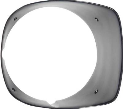 HEADLIGHT BEZEL - BLACK (RIGHT)