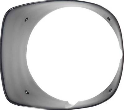 HEADLIGHT BEZEL - BLACK (LEFT)