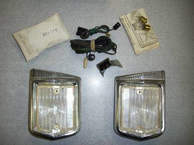 1965 Chevy II Nova Back Up Lamp Unit - NOS