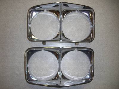 1970 Chevy Passenger Headlight Bezels -GM3955081 / 3955082