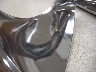 1970 Chevy Passenger Headlight Bezels - used - Image 3