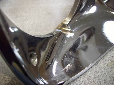 1970 Chevy Passenger Headlight Bezels - used - Image 4