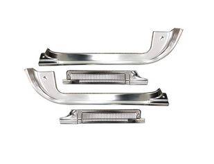 Chrome Door Sill Plates W/ Hardware For 1967-1972 Chevy C10 GMC – 1-Year Warranty - View #5