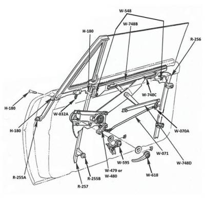 DOOR GLASS UPPER SASH - Image 2