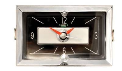 QUARTZ CLOCK - BLACK (IN DASH) - Image 1