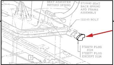 SEAT FRAME FILLER PLUGS - Image 2